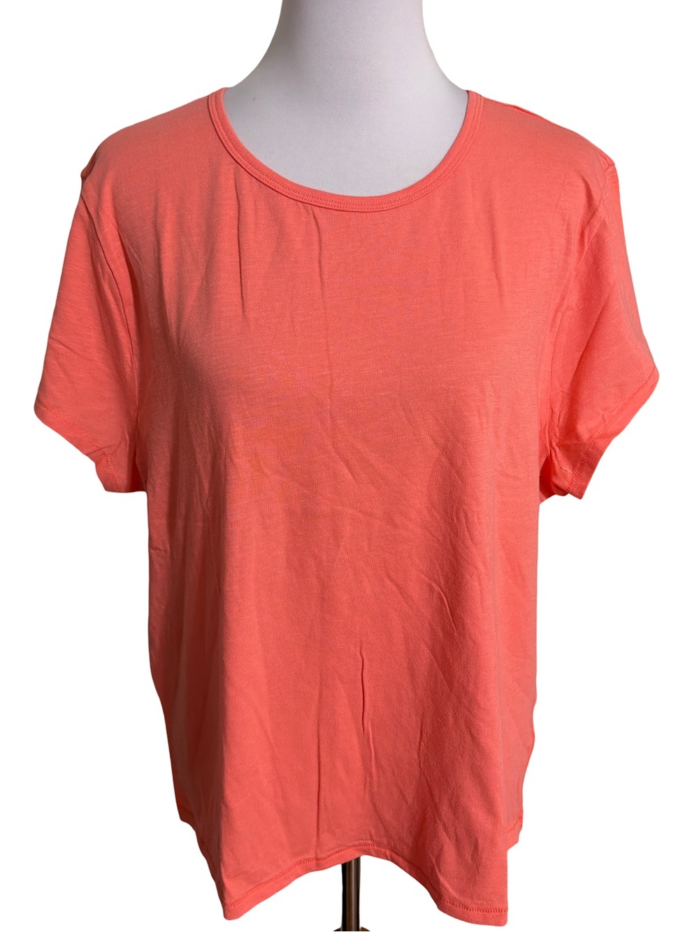 J. Crew Coral Short Sleeve Crewneck Tee
